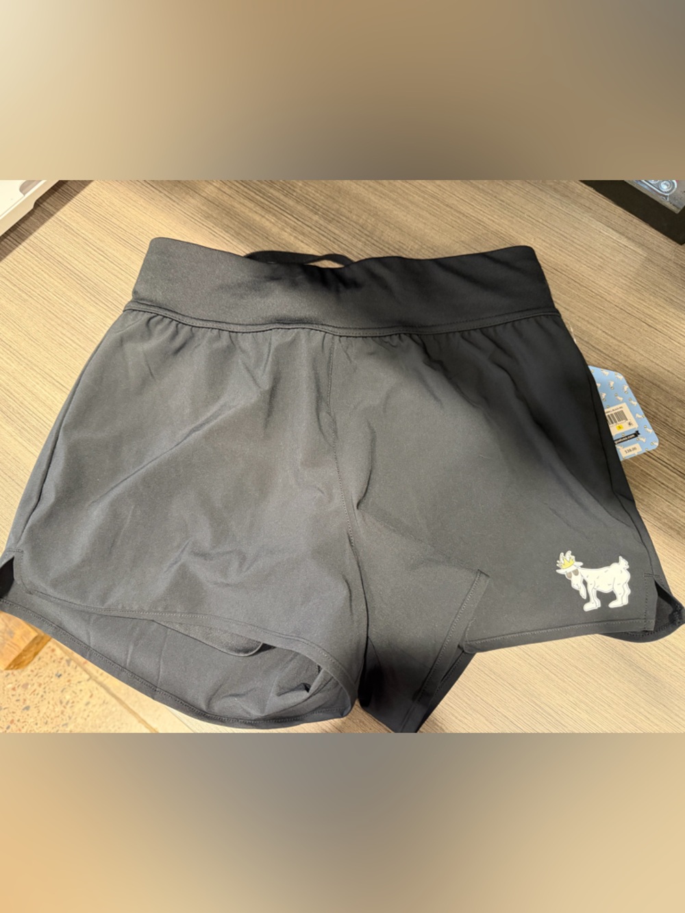 Black Athletic Shorts GOAT